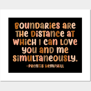 Prentis Hemphill “Boundaries” Quote Posters and Art